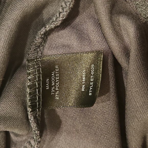 818 Cut Out Gray Shirt - Picture 11 of 11